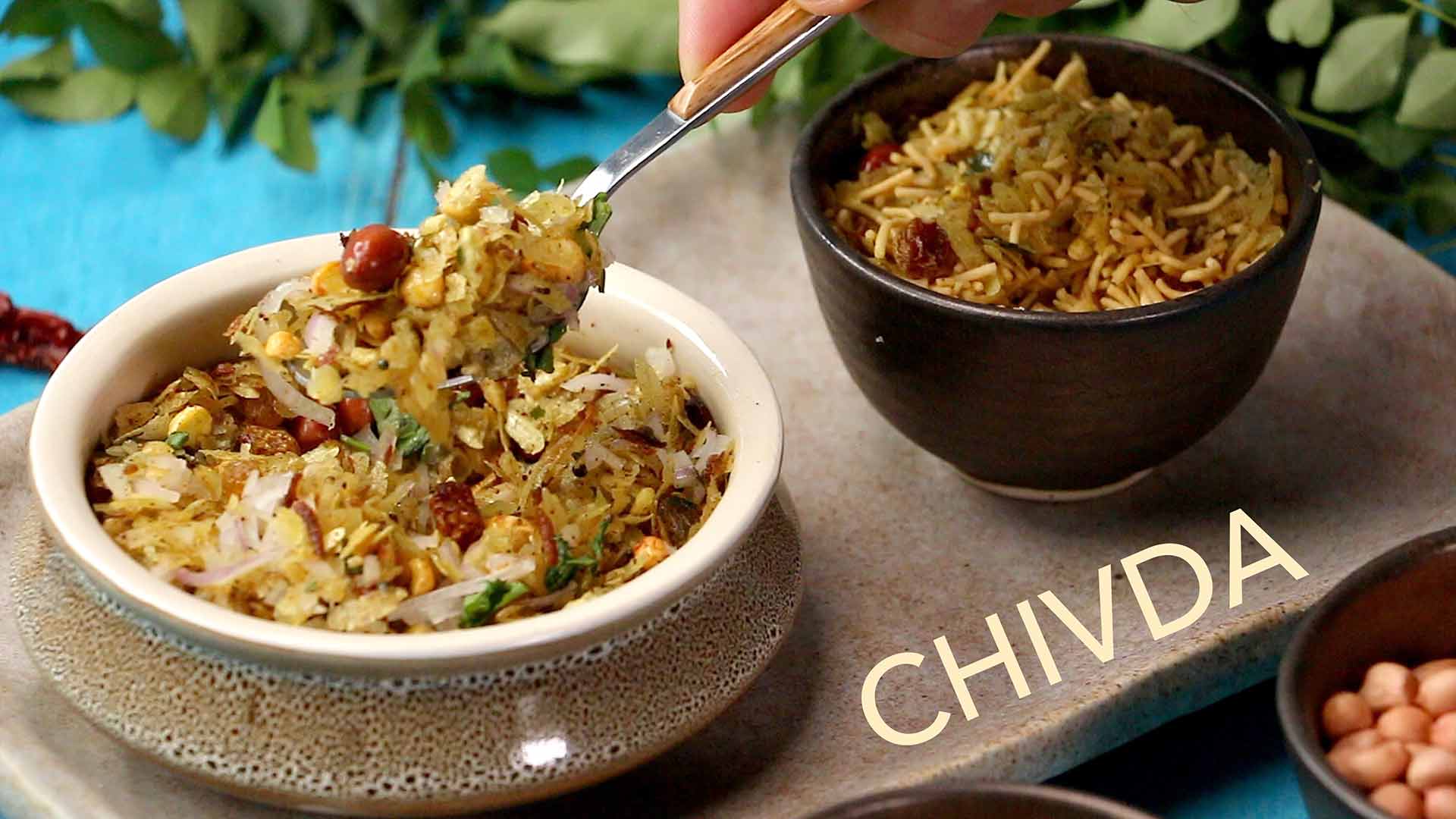 Chivda Recipe | How to Make Easy Poha Chivda | Festival Recipes