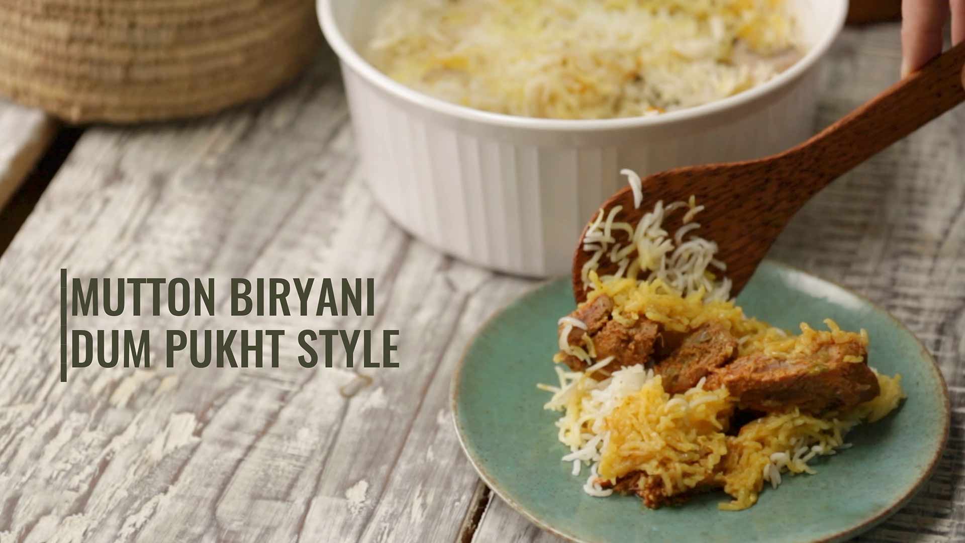 Mutton Biryani Recipe Dum Pukht Style Yummefy Video