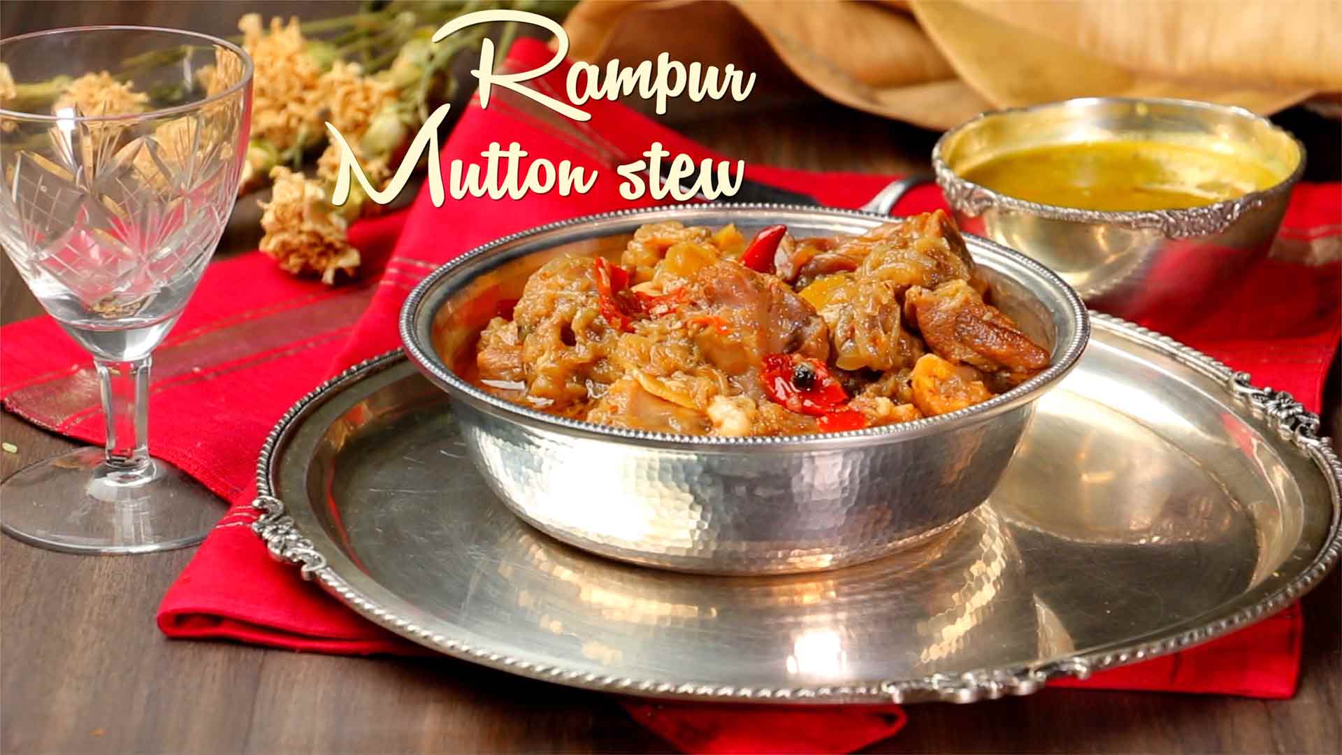Rampur Mutton Stew | Royal Cuisine | Easy Lamb Stew Recipe