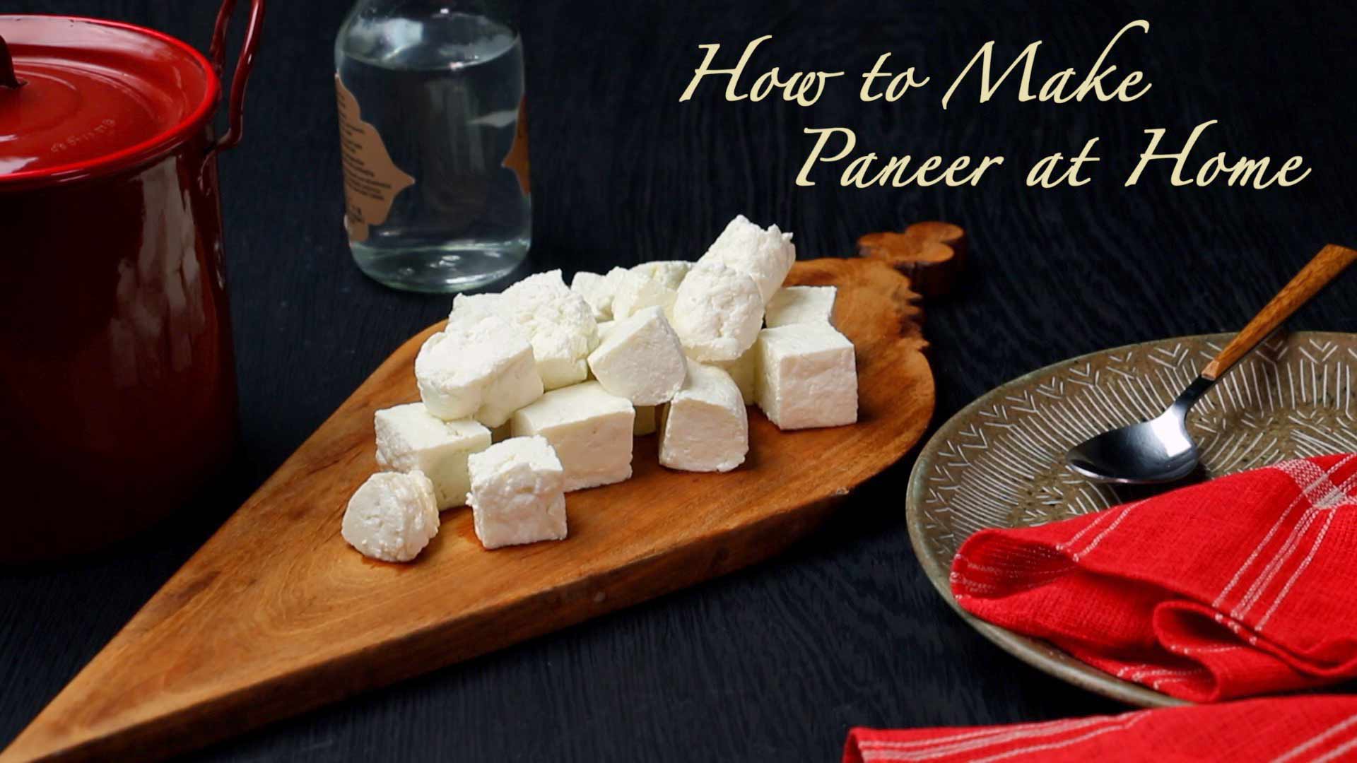 How to Make Paneer at Home | Quick and Easy