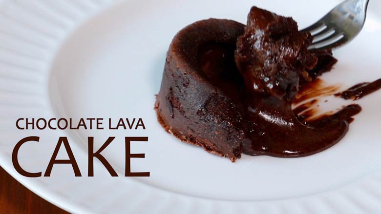 Chocolate Lava Cake Recipe | Make Chocolate Lava Cake at home | Molten ...