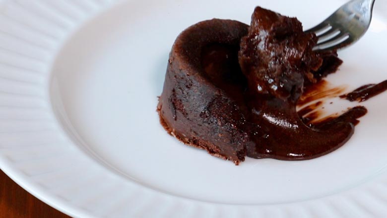 Vegan Chocolate Lava Layer Cake - Radiant Rachels